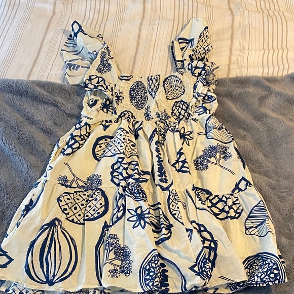 Entro Fruit Print Tiered Dress - Picture 8 of 8
